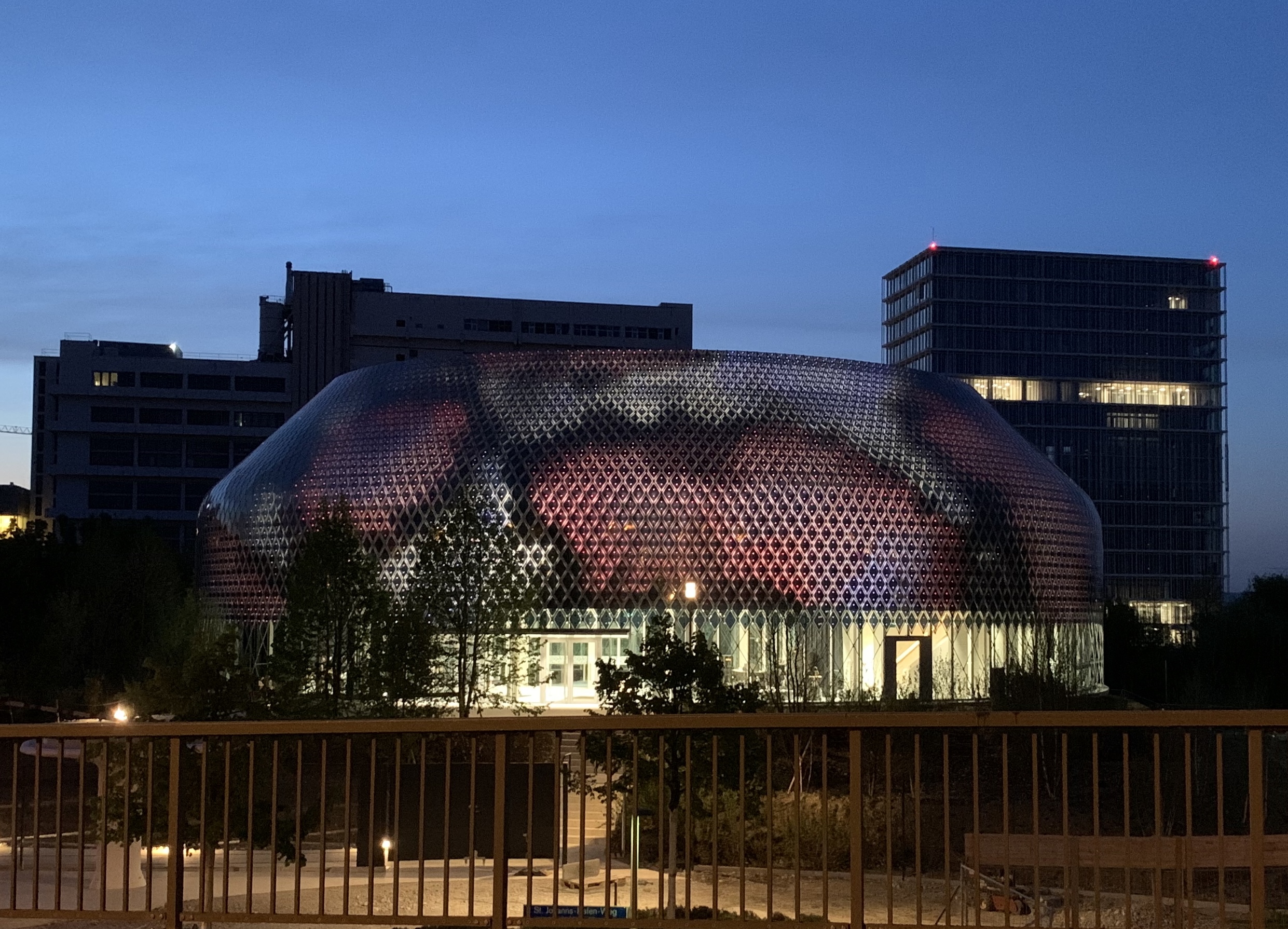 Novartis Pavillon Media Facade